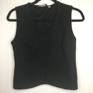 Seven Sisters - Black Crop Top - Medium